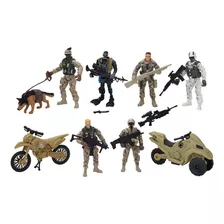 Soldier Force - Set Soldados Y Vehiculos - Chap Mei