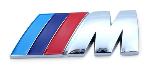 Emblema Logo Para Bmw Serie M 3x8cm Metal Foto 2