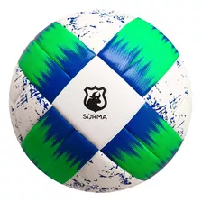 Pelota Futbol N5 Termosellada Apto Profesional Color Verde