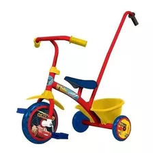 Triciclo Infantil Little Card Kuma Unibike Con Barral