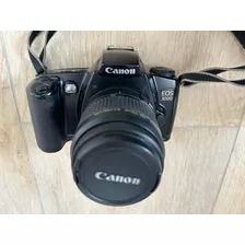 Camera Analógica Canon Eos 3000 + Lente 75-300/80-200/38-76