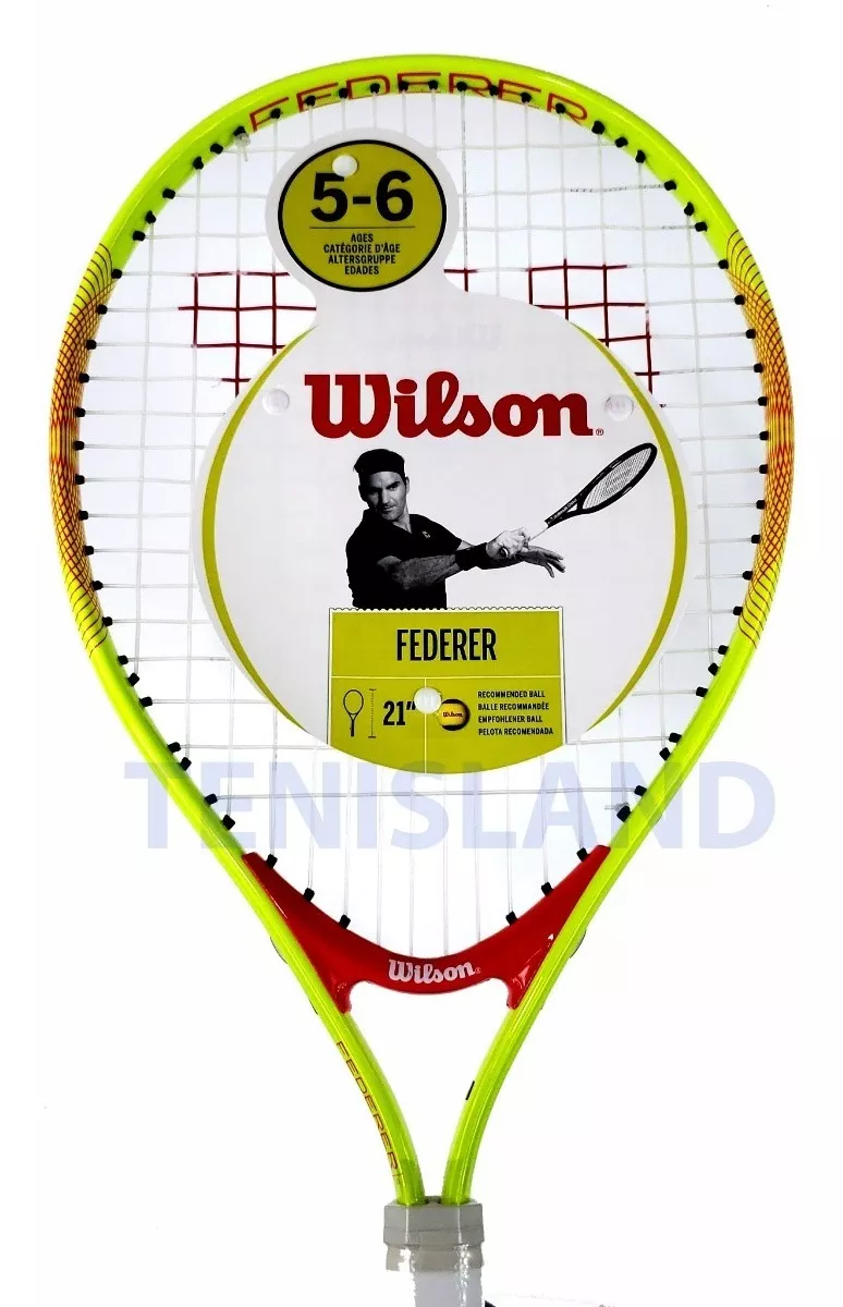 Raqueta Tenis Junior Wilson Federer - N D G