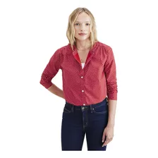 Dockers® Mujer Blusa Button-up Regular Fit Shirt