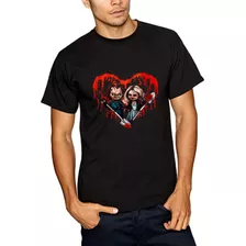 Playera Chucky Y Tiffanny La Novia Toxica