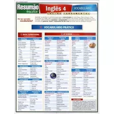 Resumao: Ingles 4 - Vocabulario - 1ªed.(2012) - Livro