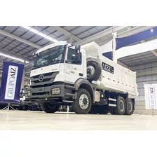 Caminhão Mercedes-benz Axor 3131 6x4 Caçamba Meia Cana