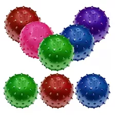 25 Pelotas C/pinches Estimulación Sensorial Táctil Inflable