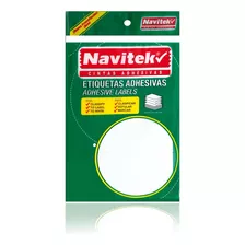 3 Sobres Etiqueta Autoadherible 13x38 Mm Blanca Navitek