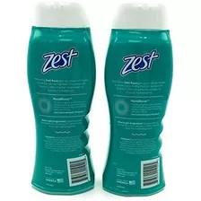 Zest Body Wash Aqua 18 Onzas 2 Paquetes