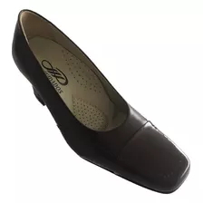 Zapatilla De Piel Para Dama Modelo 06159