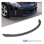 Fit 06-08 Nissan 350z Matte Black Front Bumper Lip Spoil Ttx