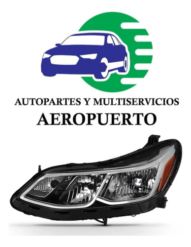 2016-2017-18-2019 Chevrolet Cruze Faro Foco Unidad Nueva Lh! Foto 3