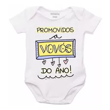 Body Bebê Frases Promovidos A Vovós Do Ano F344