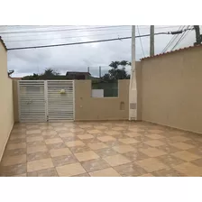 Excelente Casa Em Ótima Localização À 400 Metros Do Mar! Jd. Das Palmeiras - Itanhaém - Financia