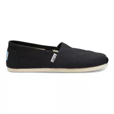 Alpargatas Toms Canvas De Dama Negro