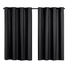 Cortina Blackout De Pvc 2,20m X 1,30m Preto Corta Luz 