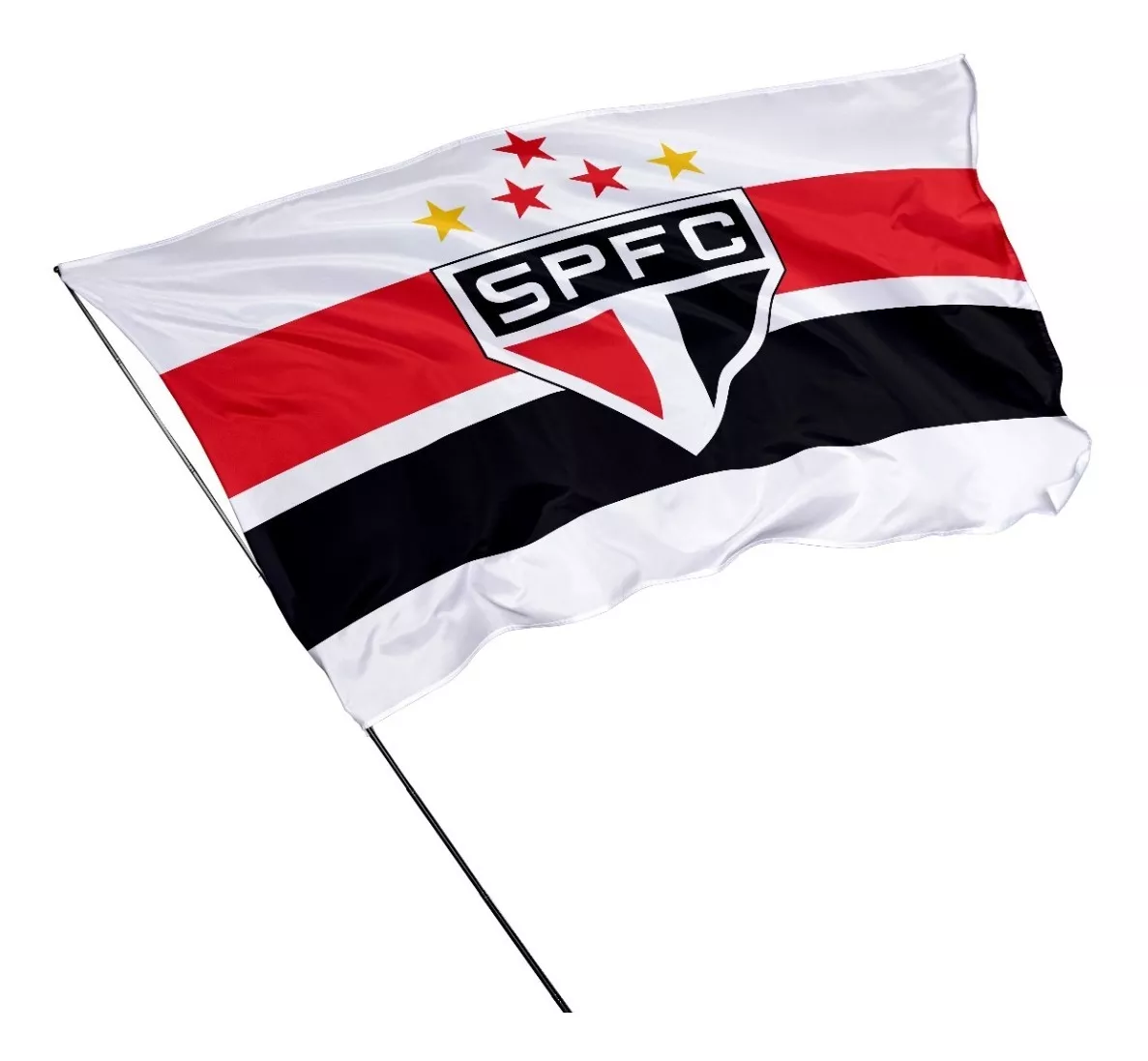 Bandeira Do São Paulo Futebol Clube 1,50m X 1m   -  Sp01