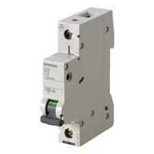 Interruptor Termomagnético Para Riel Din 1 Polo 20 A Siemens