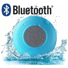 Parlante Bluetooth Resistente Al Agua Con Manos Libre Ducha Color Celeste