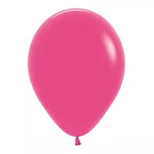 Globo De Látex R5 Pol, 13 Cm, Fucsia, Sempertex Cromus Bladder, 50 Um