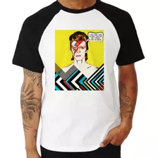 Camiseta Raglan David Bowie Modelo 5