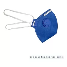 Kit 10 Máscaras Pff1 Azul C/ Válvula - Tayco Respiradores