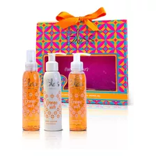 Bless Estuche Trío Orange Wish Gel De Ducha, Splash, Crema