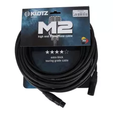 Cable De Micrófono Klotz M2fm1-1500 15 Metros