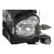 Protetor De Farol Makrolon C/ Engate Rápido P/ Bmw G650 Gs 