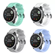 Pulseira Relógio Silicone 20mm, Para Garmin Fenix 5s 6s 7s