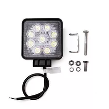 Faro Auxiliar Reflector 4x4 Led Off Road 27w 12a24v Camion +