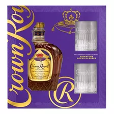 Crown Royal Botellón 1.75lts Con Vasos Bostonmartin