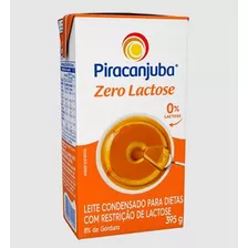10 Unidades Leite Condensado Zero Lactose Piracanjuba 395g
