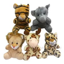 Kit Animais Da Selva, Safari 10cm - Jogo De 40peças