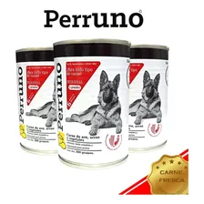 Alimento Para Perro Perruno 12 Latas 300 Grs C/u Sabor Pollo