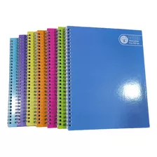 Cuaderno Universitario 100 Hojas Tapa Dura 7mm Colores