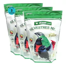 Alcon Club Silvestres Mix 550g Super Premium Kit 3 Unidades