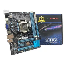 Placa Mãe Gamer H61 Mlx 2.0 Ddr3 6 Usb 2.0 Vga/hdmi Lga1155