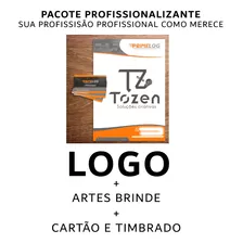 Criar Sua Marca Logo + Cartão + Timbrado Logotipo Logomarca