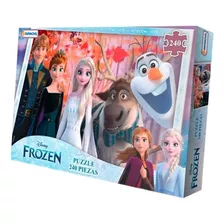 Rompecabezas Frozen 240 Pzs Pelicula Disney Princesa Elsa