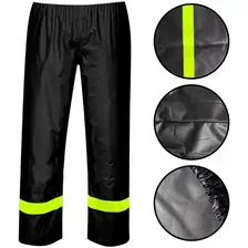 Pantalon Impermeable Moto Ciclismo Pvc Rino Sellado Promo