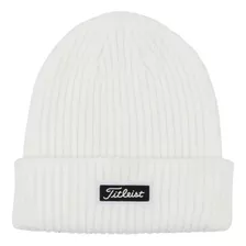 Titleist Sombrero De Punto Estandar Para Hombre, Blanco/negr