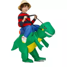 Disfraz T-rex Dinosaurio Inflable Halloween Fiesta