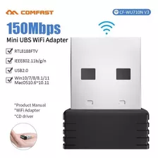 Adapador Wifi Usb 150mbps Comfast Cf-wu710n Rede Sem Fio