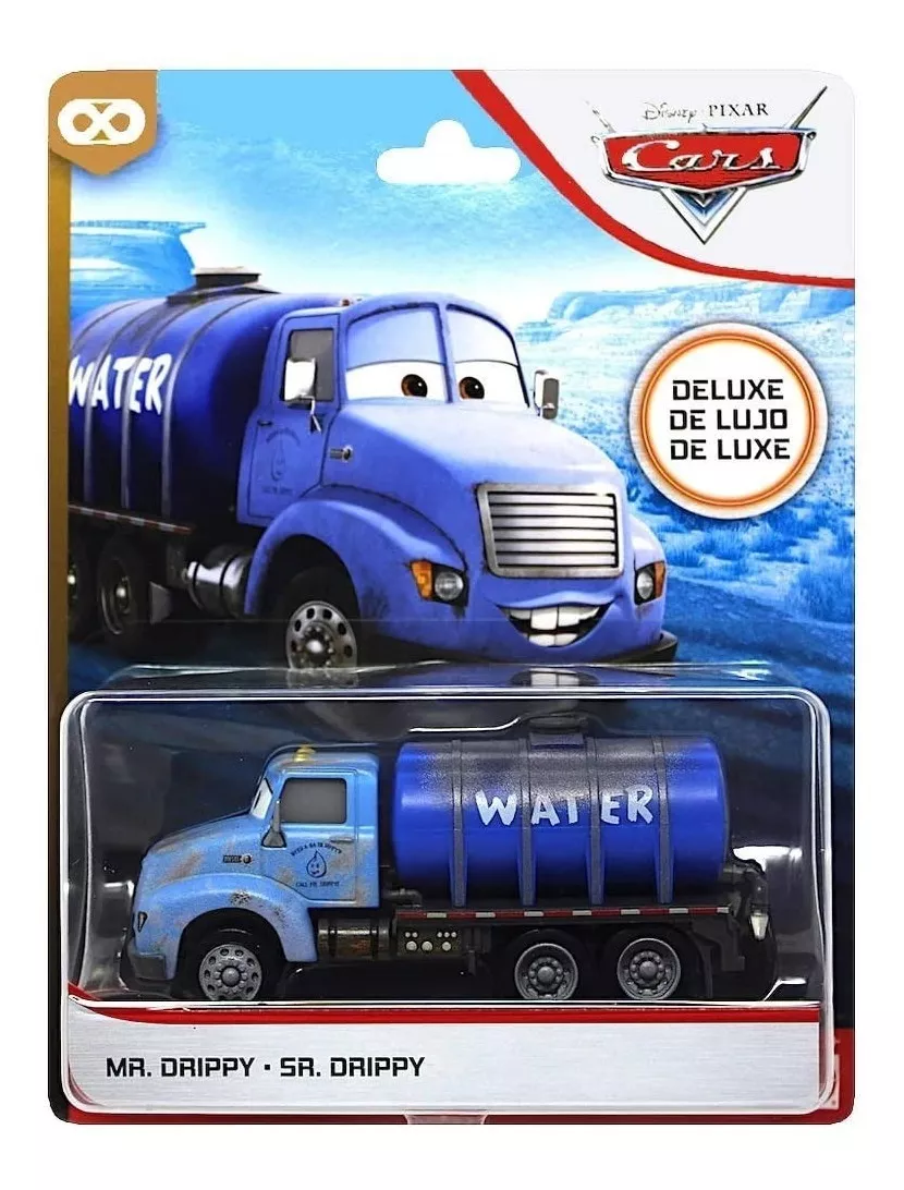 Cars Disney Pixar Mr Drippy Camion Cisterna