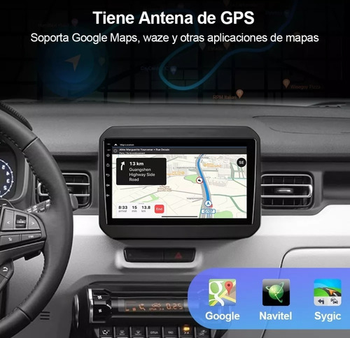 Suzuki Ignis 2017-2022 Android Carplay Touch Bluetooth Radio Foto 3