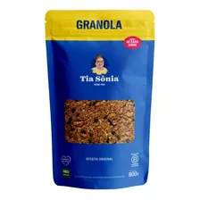 Granola Tradicional Castanha Coco Pacote 800g Tia Sônia