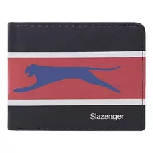 Billetera Hombre Tarjetero Reforzada Urbana Slazenger Pu