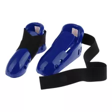 Par Espuma Ligera Sparring Kick Protectores De Pies Karate