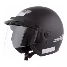 Capacete Aberto Tam 60 Pro Tork Liberty Three Preto-fosco Cor Preto Fosco